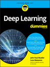 Cover image for Deep Learning For Dummies